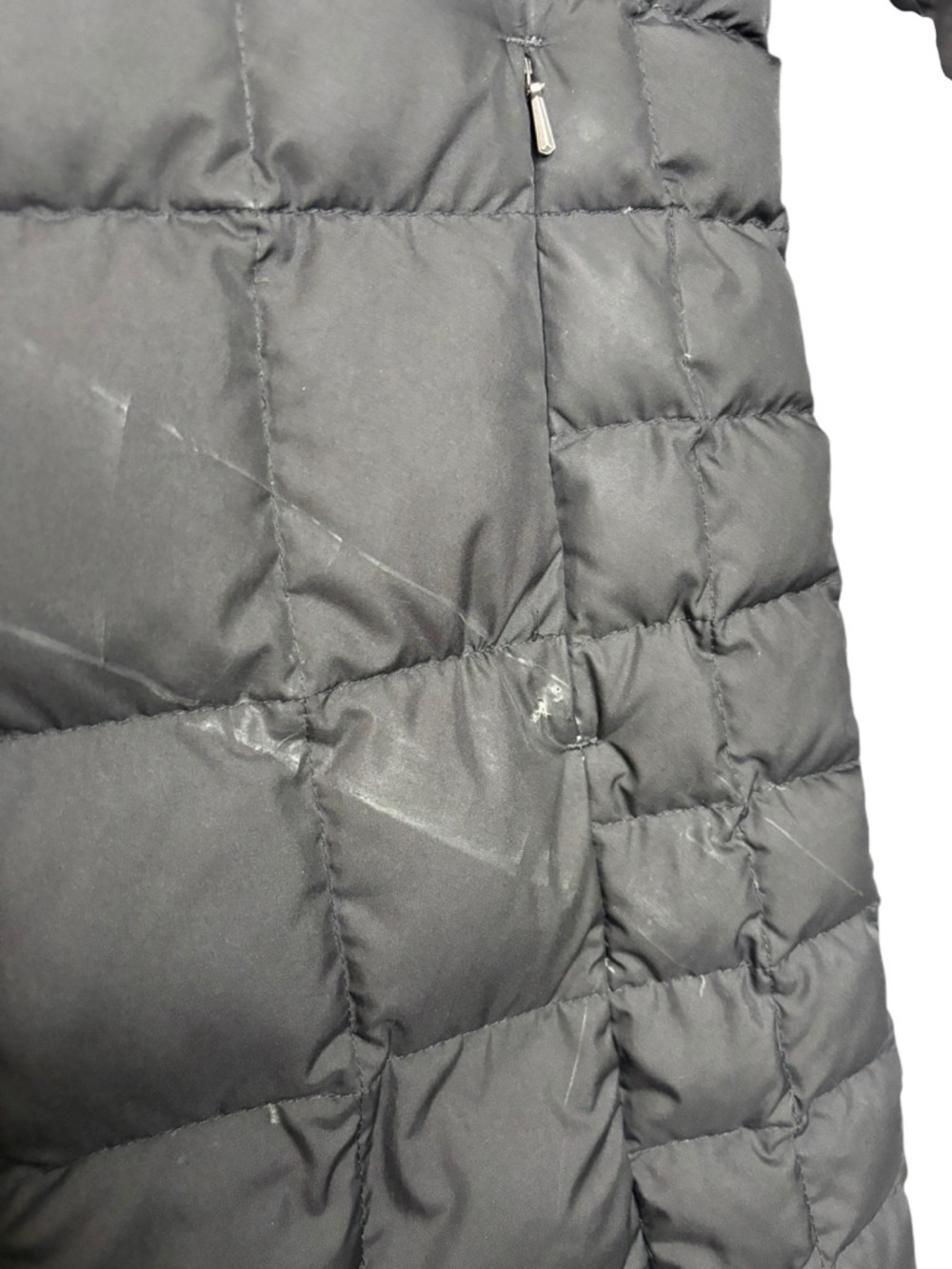 Patagonia Women's Down With It Parka Goose Down Knee Length Coat Medium *flawed - Picture 10 of 15